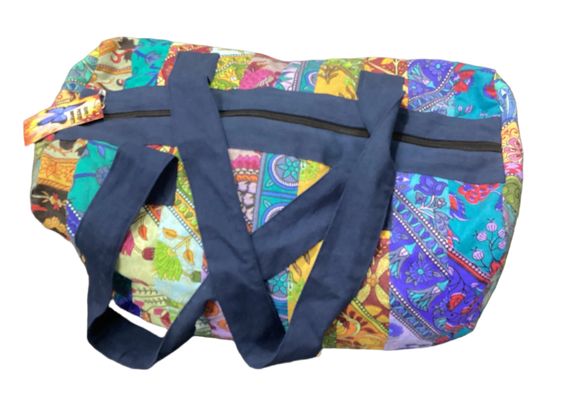 Handmade Cotton Overnight/Duffel Bags.-Hand Picked Imports