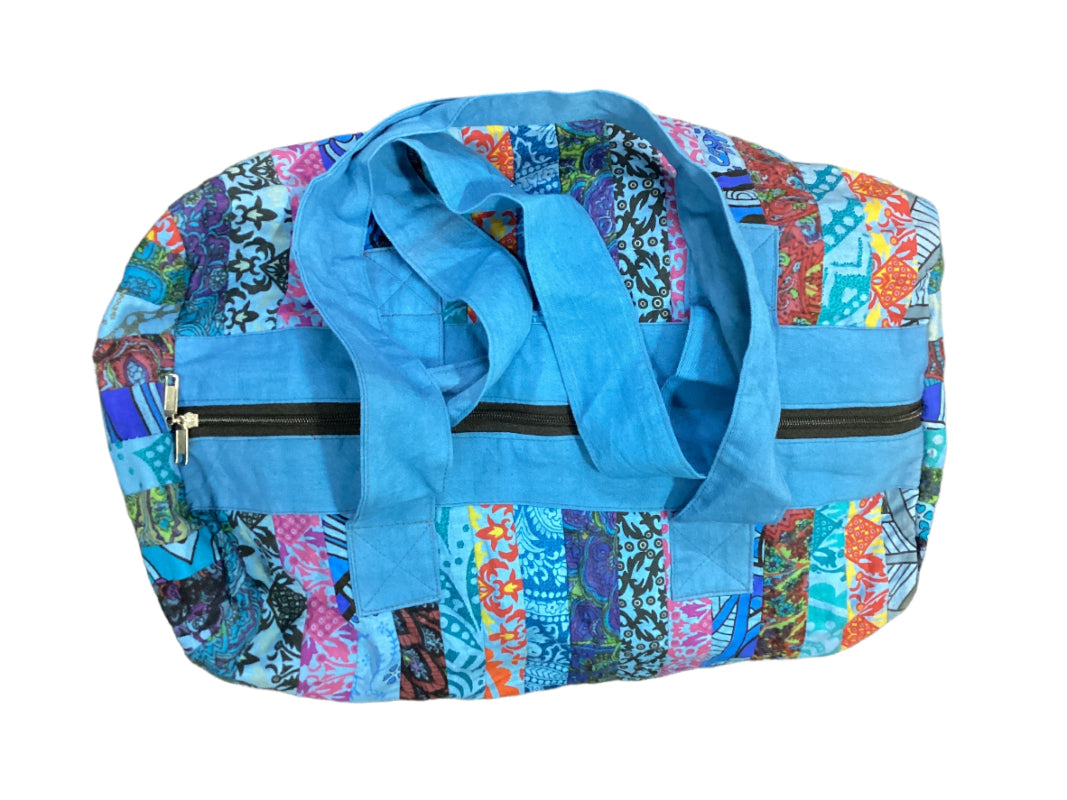 Handmade Cotton Overnight/Duffel Bags.-Hand Picked Imports