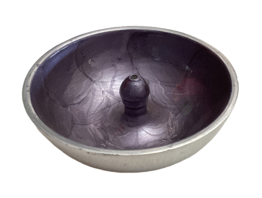 Round Aluminum Incense burners-Hand Picked Imports