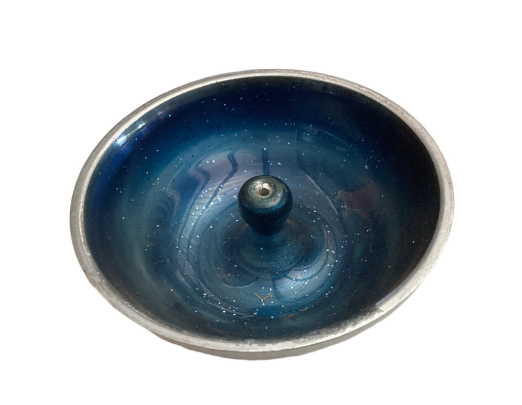 Round Aluminum Incense burners-Hand Picked Imports