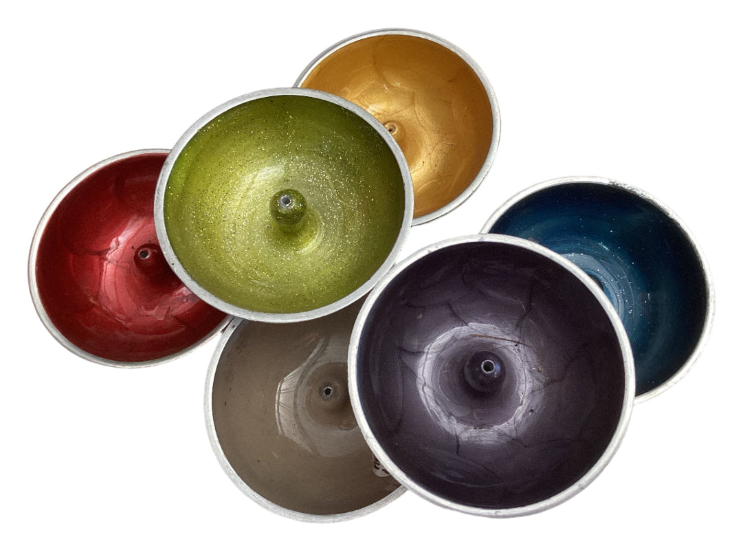Round Aluminum Incense burners-Hand Picked Imports