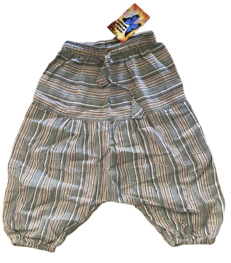 Baby/Toddler Cotton Unisex Hippie Aladdin Pants Fit Ages 1 to3-Hand Picked Imports