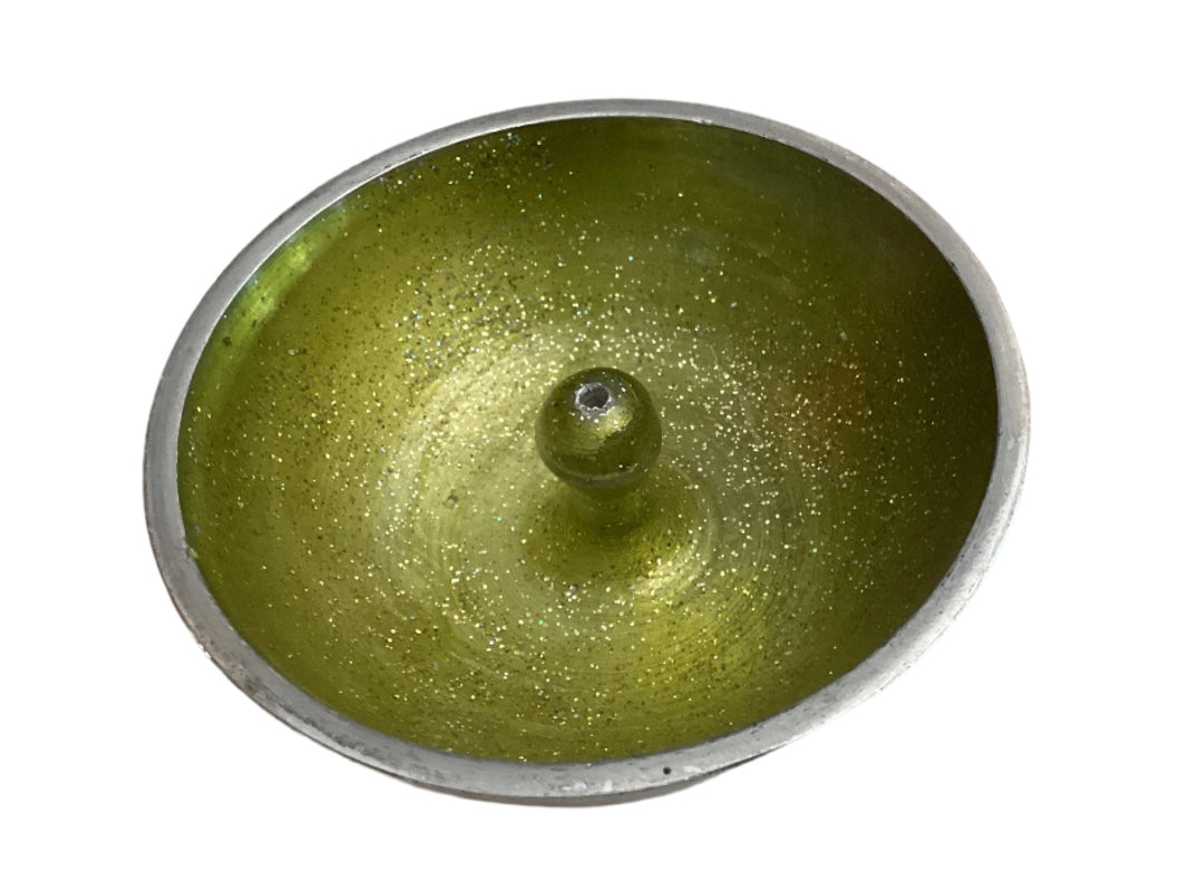 Round Aluminum Incense burners-Hand Picked Imports