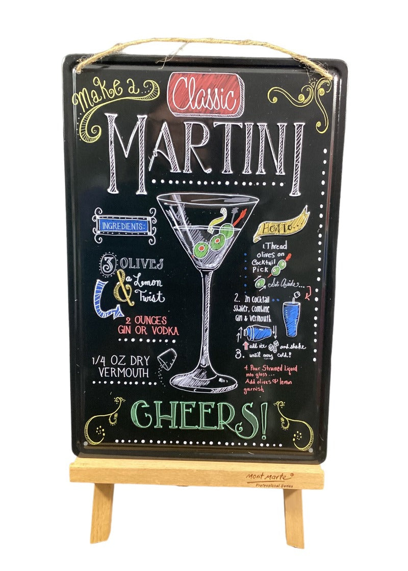 Martini - Tin Sign 30 X 20 cm-Hand Picked Imports