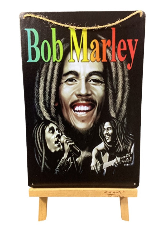 Bob Marley Tin Sign Size: 30 cm x 20 cm-Hand Picked Imports