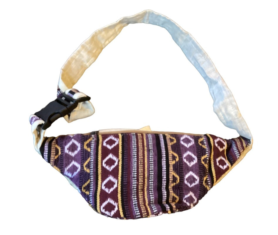 Unisex/Ladies/Men's Hemp Festival Hiking Bum Bag /Money Belt made in Nepal-Hand Picked Imports