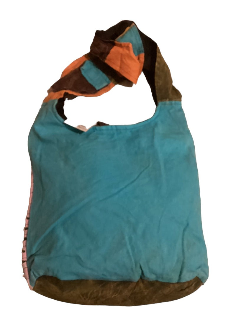 Patchwork Hand Embroidered Hippie Bag Made in Nepal-Hand Picked Imports