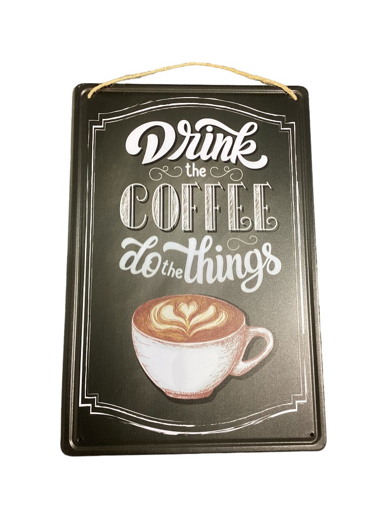 Coffee - Tin Sign 30 X 20 cm-Hand Picked Imports