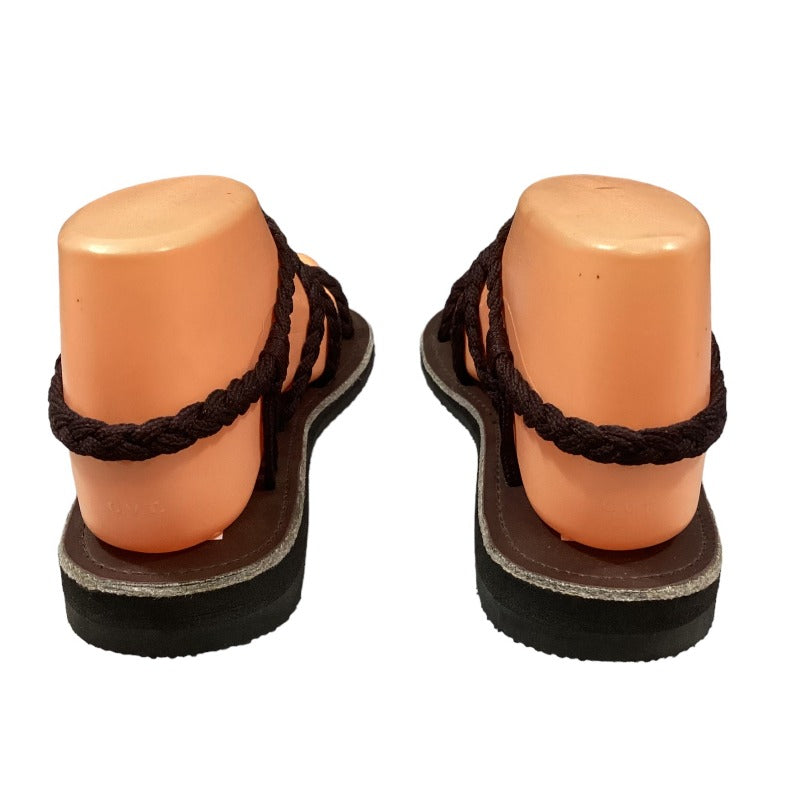 Brown Strappy Ladies Sandals Made in Thailand-Hand Picked Imports