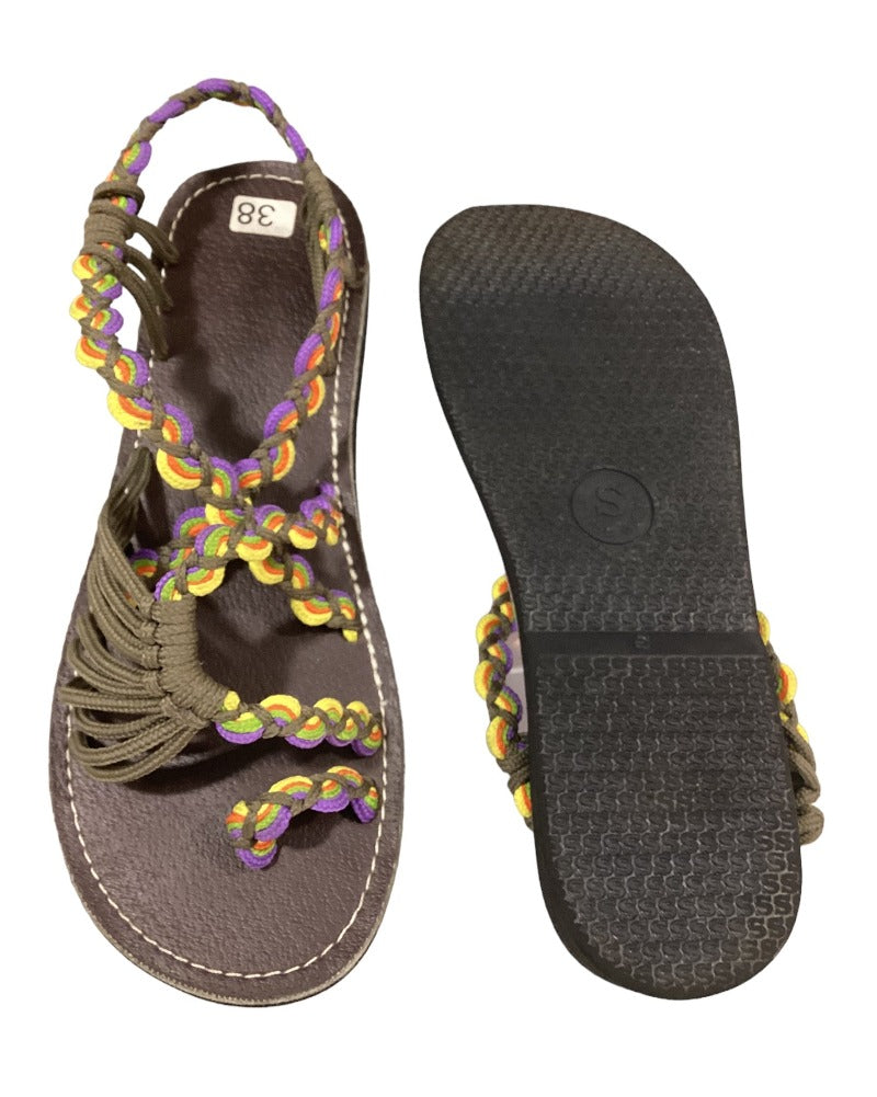 Ladies Sandals AUS Sizes 6.5 & 7 Made in Thailand-Hand Picked Imports