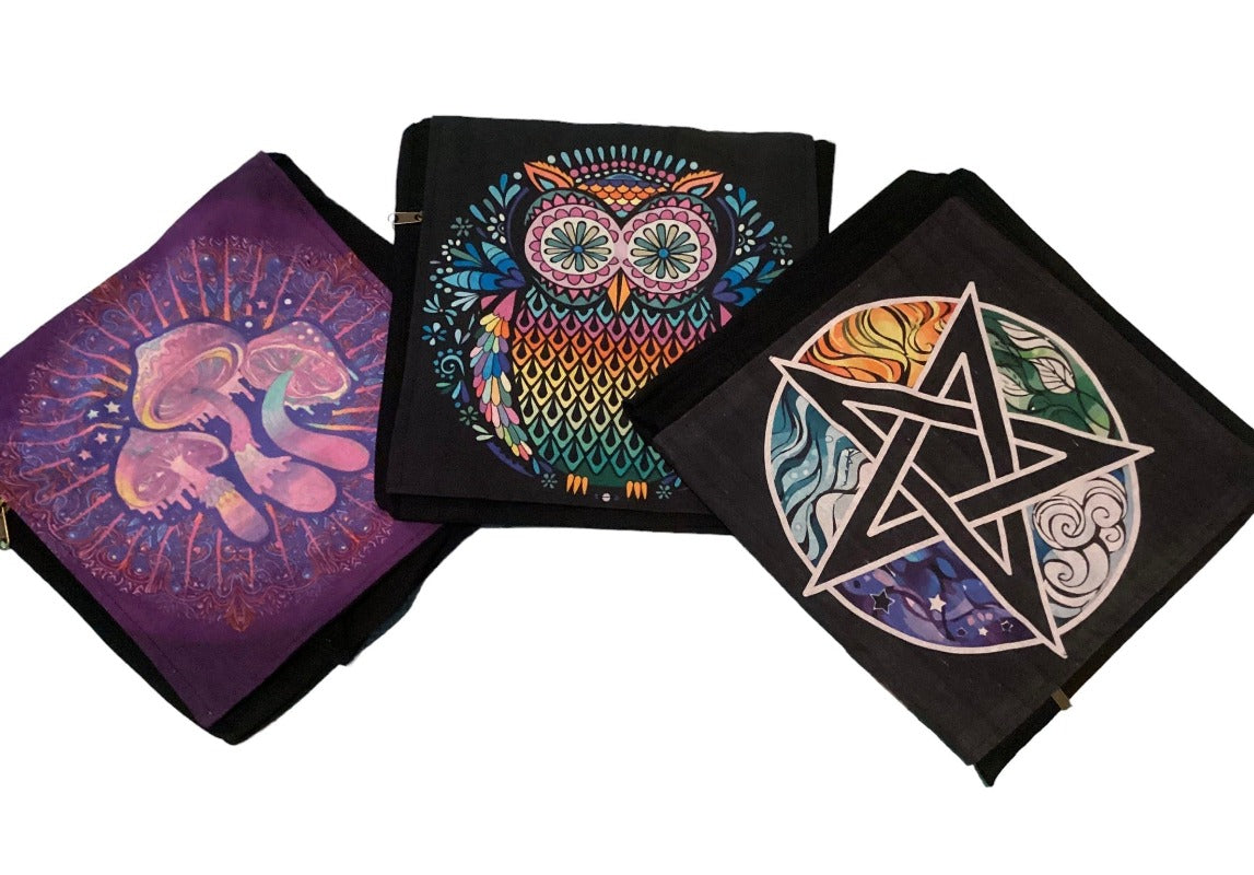 BoHo Festival Laser printed Bags Made in India-Hand Picked Imports