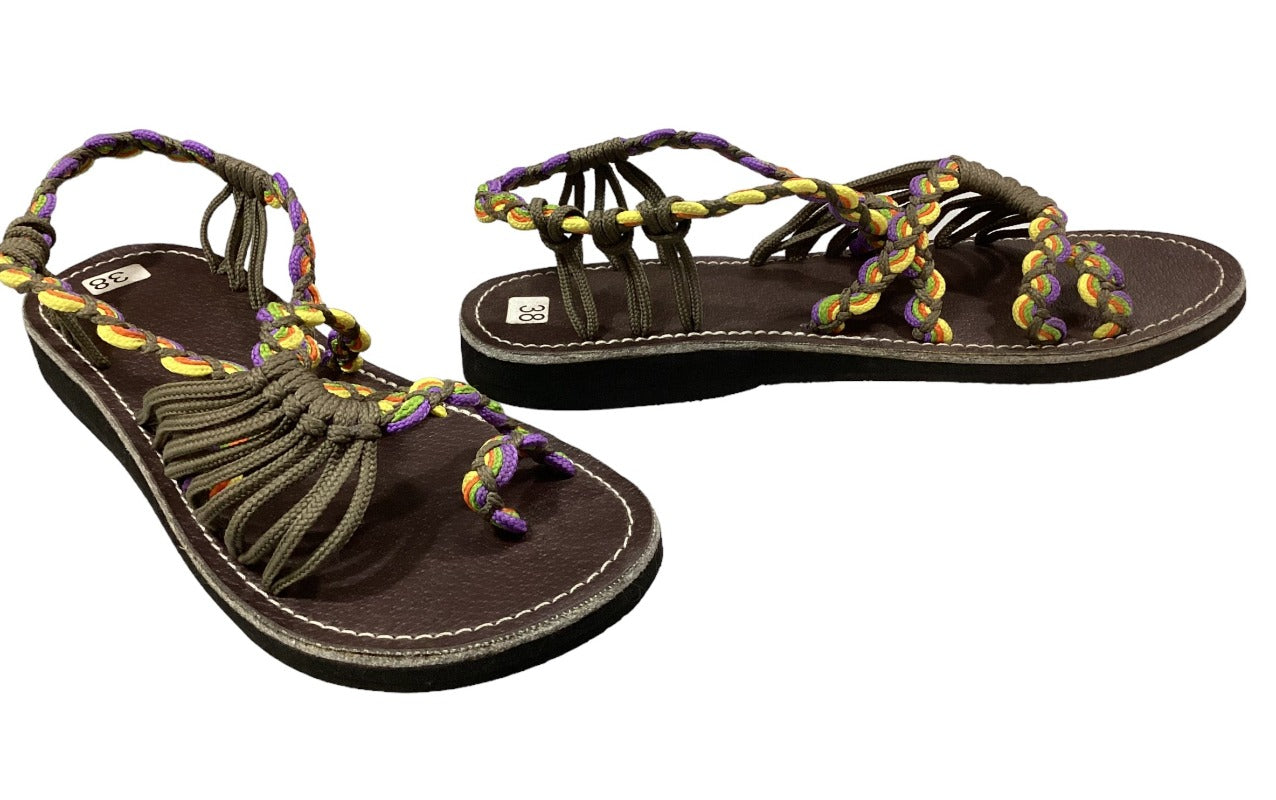 Ladies Sandals AUS Sizes 6.5 & 7 Made in Thailand-Hand Picked Imports