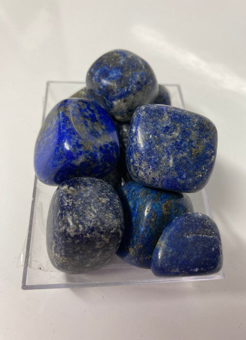 Choose Six Tumble stones/ Crystals + Bag-Hand Picked Imports