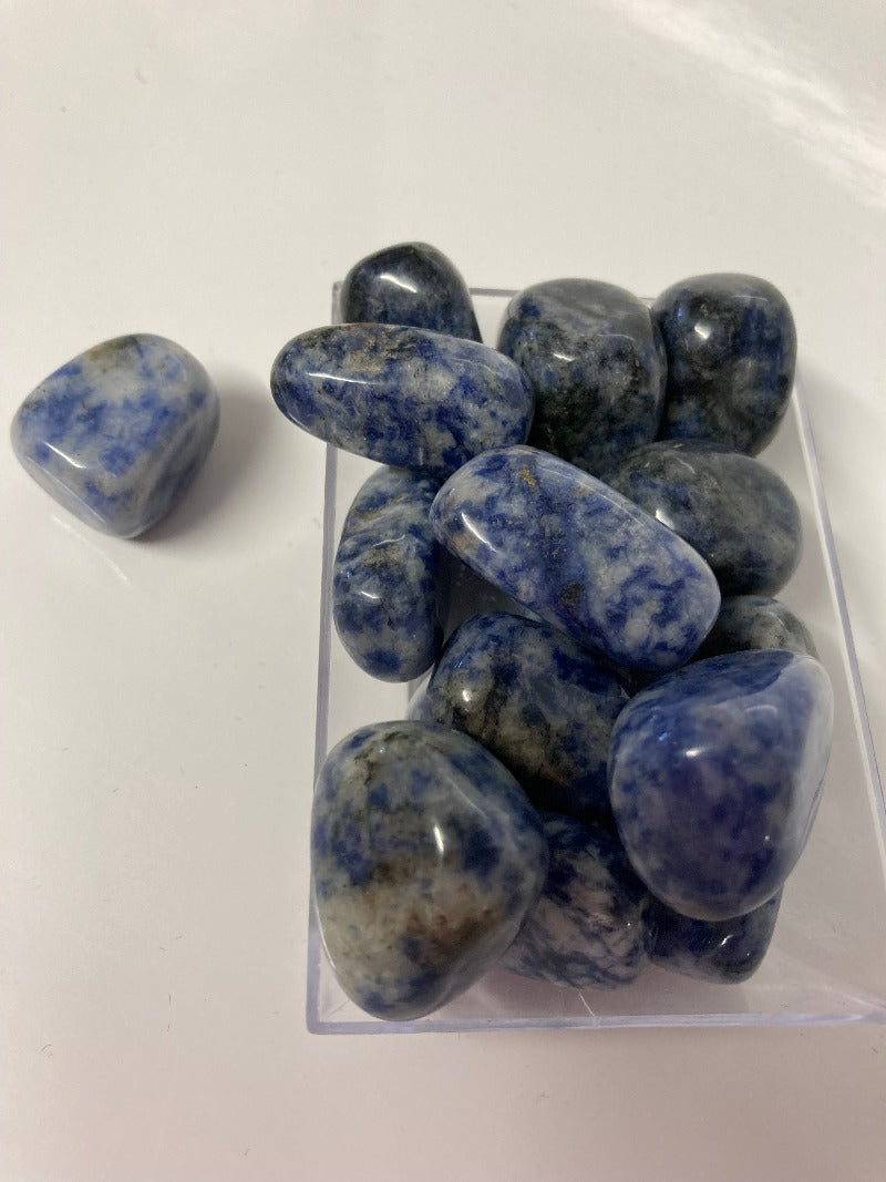 Choose Six Tumble stones/ Crystals + Bag-Hand Picked Imports