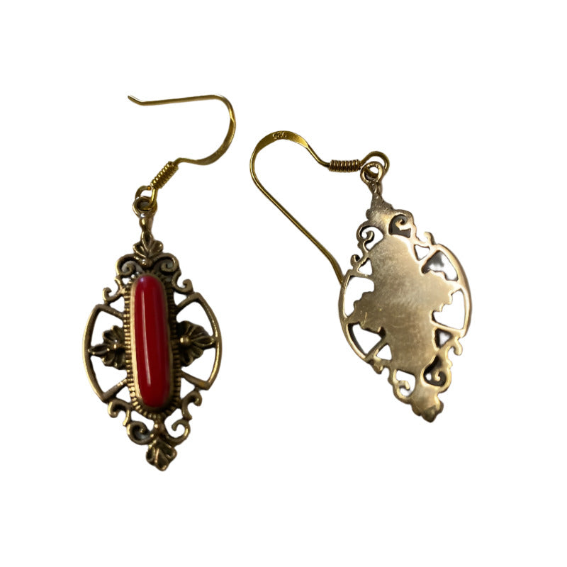 Bo Ho Gypsy Bronze Earrings -Hand Picked Imports