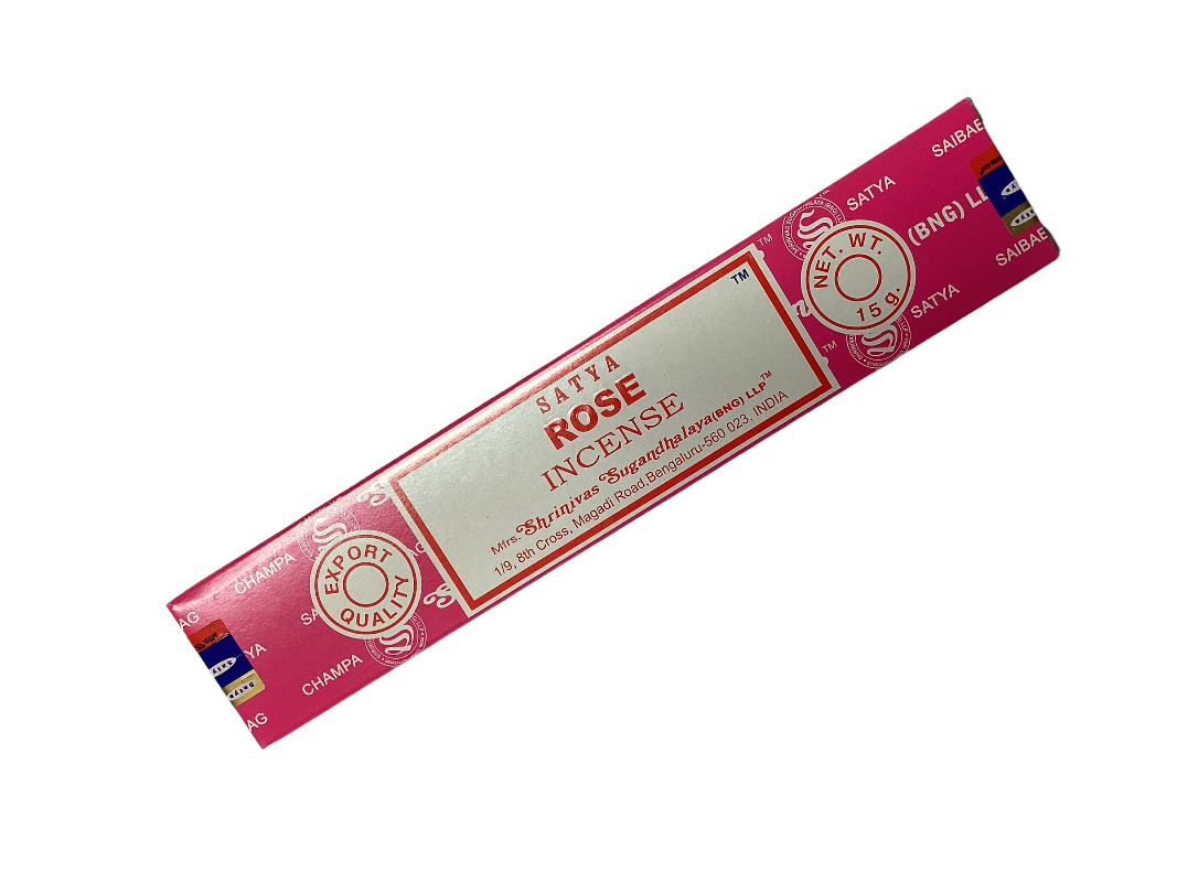 8 varieties of Satya Incense Sticks including White Sage and Dragons Blood-Hand Picked Imports