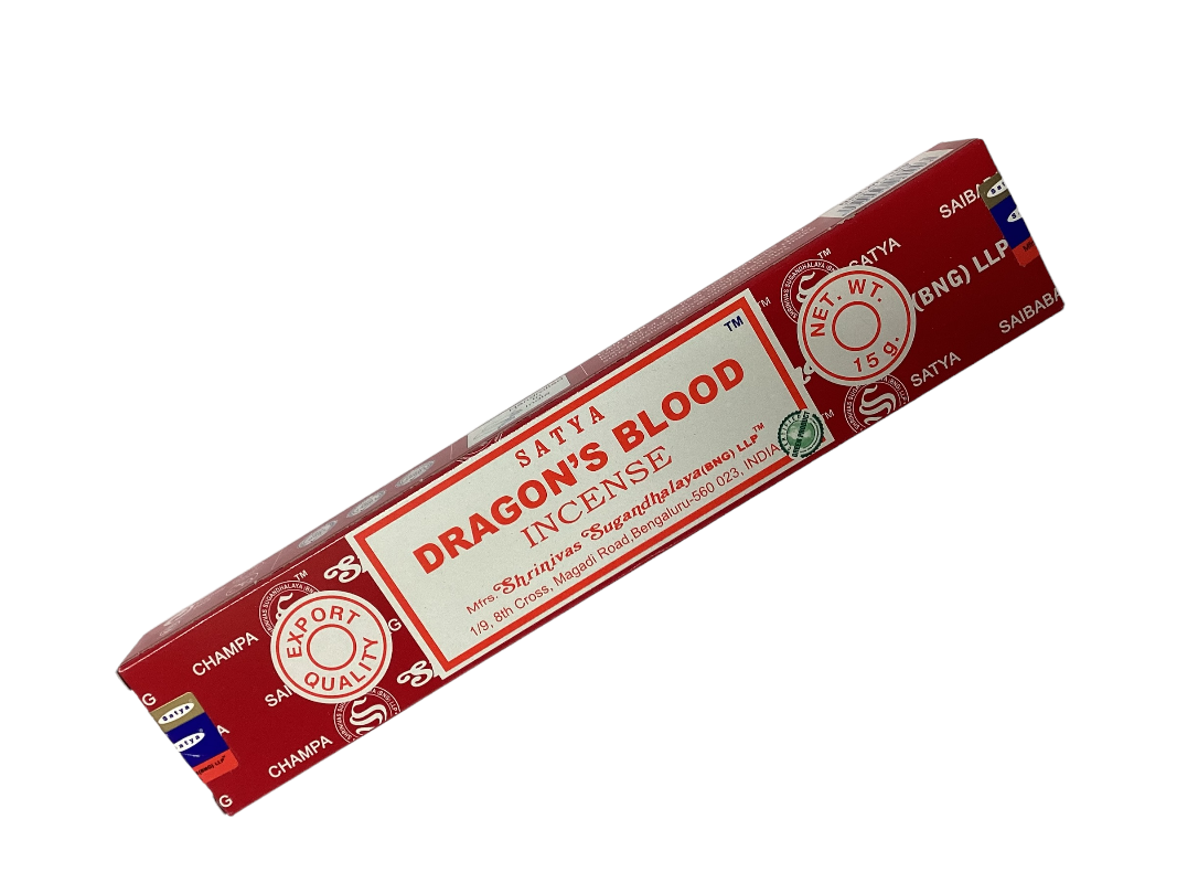 8 varieties of Satya Incense Sticks including White Sage and Dragons Blood-Hand Picked Imports