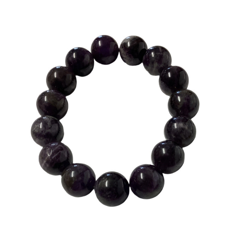 Semi-precious Amethyst Crystal Bracelet-Hand Picked Imports