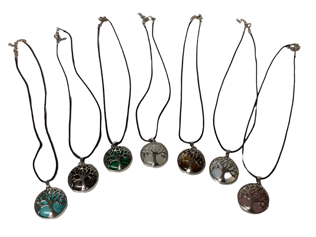 Tree of life Crystal Necklaces-Hand Picked Imports