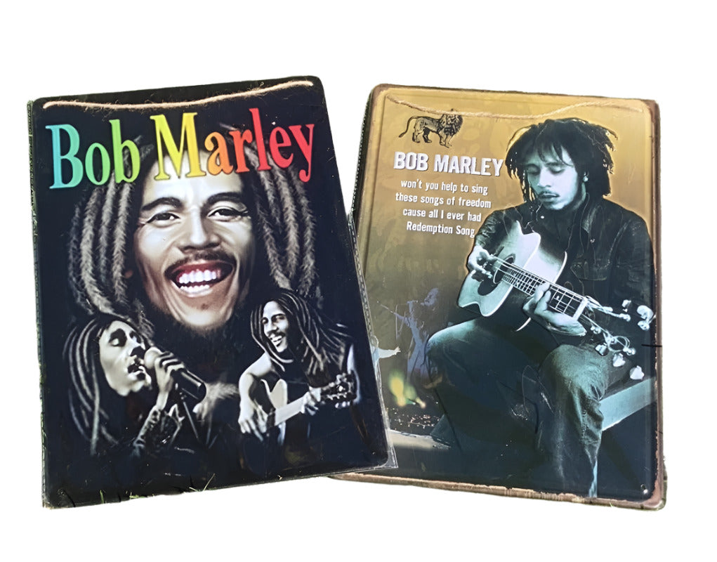 Bob Marley Tin Sign Size: 30 cm x 20 cm-Hand Picked Imports