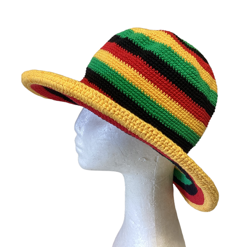Adult Rasta Festival Fishing BoHo Unisex Hippie Hat-Hand Picked Imports