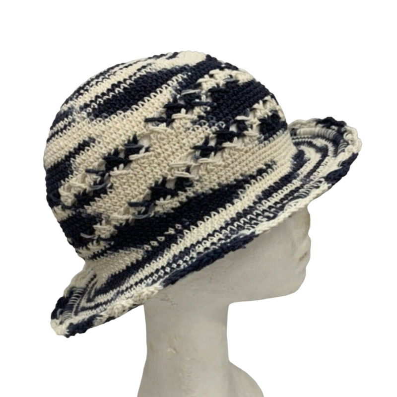 Children's BoHo Crochet Hat size 1- 5 years Kids-Hand Picked Imports