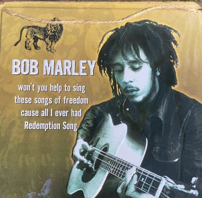 Bob Marley Tin Sign Size: 30 cm x 20 cm-Hand Picked Imports