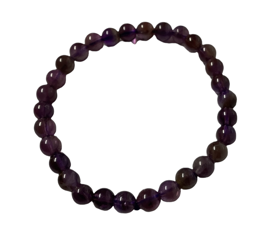 Semi-precious Amethyst Crystal Bracelet-Hand Picked Imports