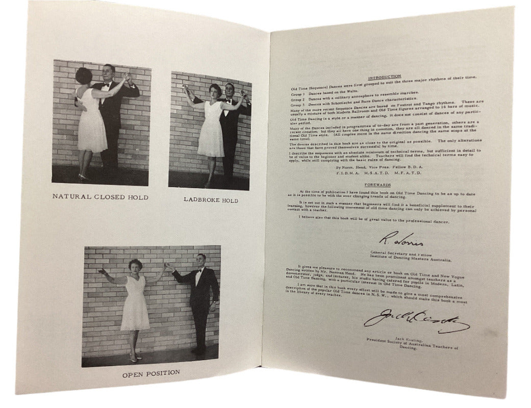 Unique Teachers/Students guide to Ballroom Dancing Book 1978-Hand Picked Imports