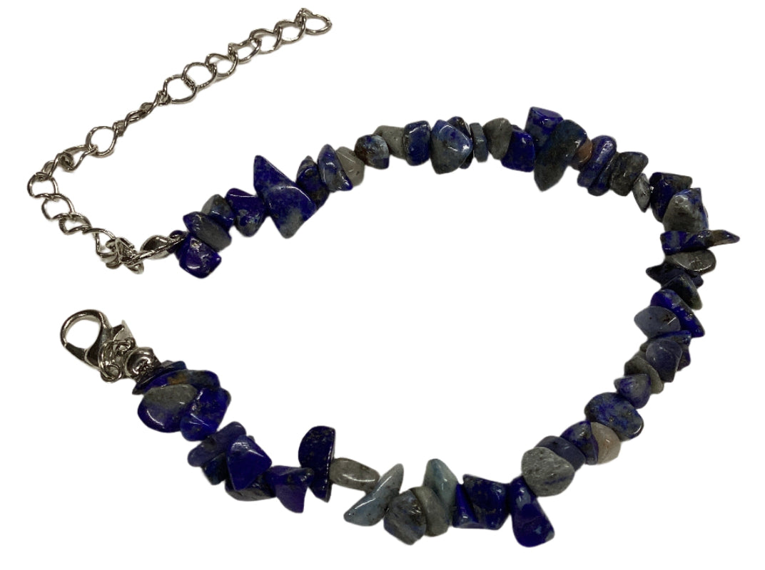 Adjustable Crystal Chip Anklets-Hand Picked Imports