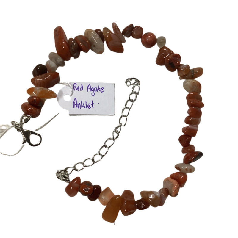 Adjustable Crystal Chip Anklets-Hand Picked Imports