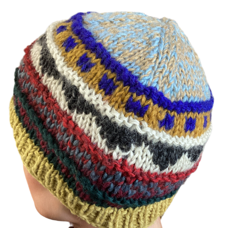 Nepalese Woolen Beanies Hand Crafted in Nepal-Hand Picked Imports
