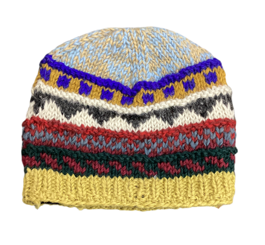 Nepalese Woolen Beanies Hand Crafted in Nepal-Hand Picked Imports