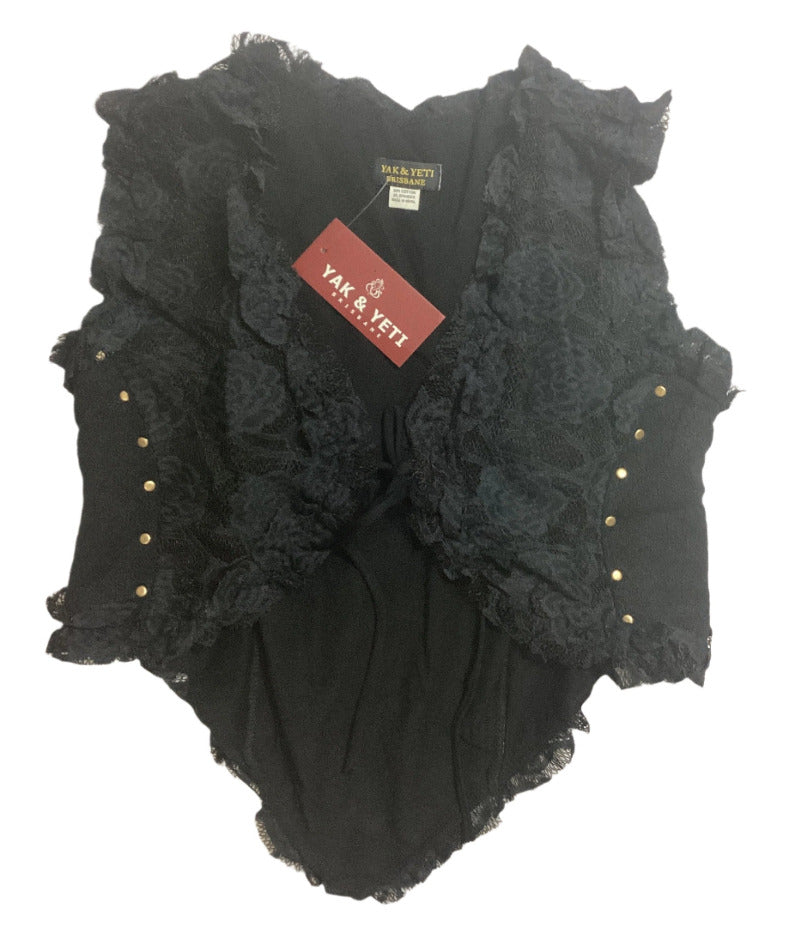 Ladies Festival Doof BoHo Cotton and Lace Pixie Skirts and Tops.-Hand Picked Imports