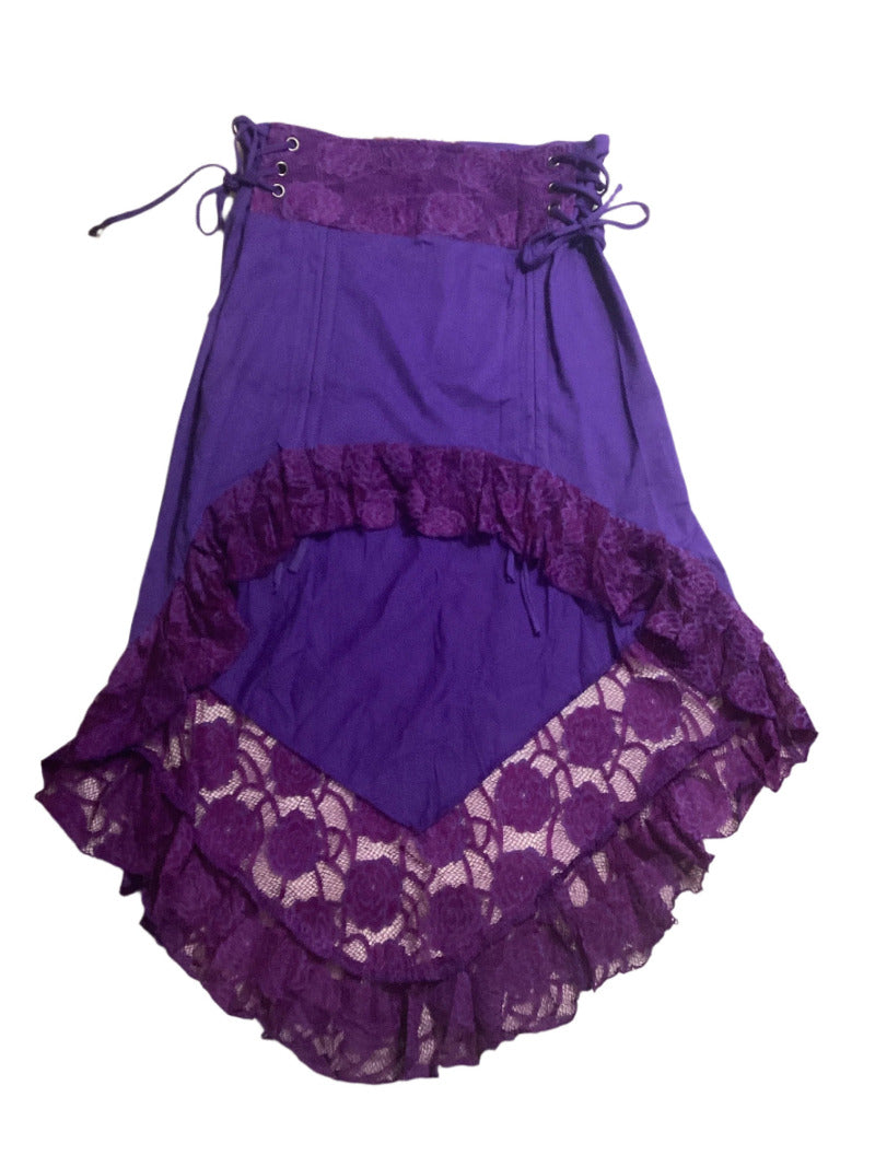 Ladies Festival Doof BoHo Cotton and Lace Pixie Skirts and Tops.-Hand Picked Imports
