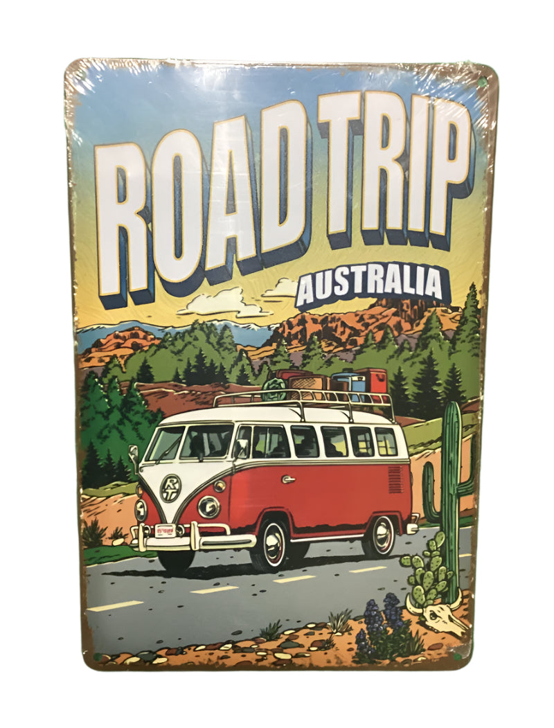 VW Kombi Tin Signs Size: 30 cm x 20 cm-Hand Picked Imports