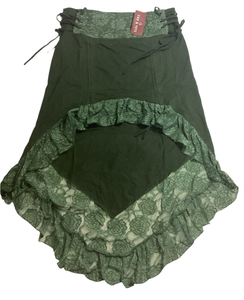 Ladies Festival Doof BoHo Cotton and Lace Pixie Skirts and Tops.-Hand Picked Imports