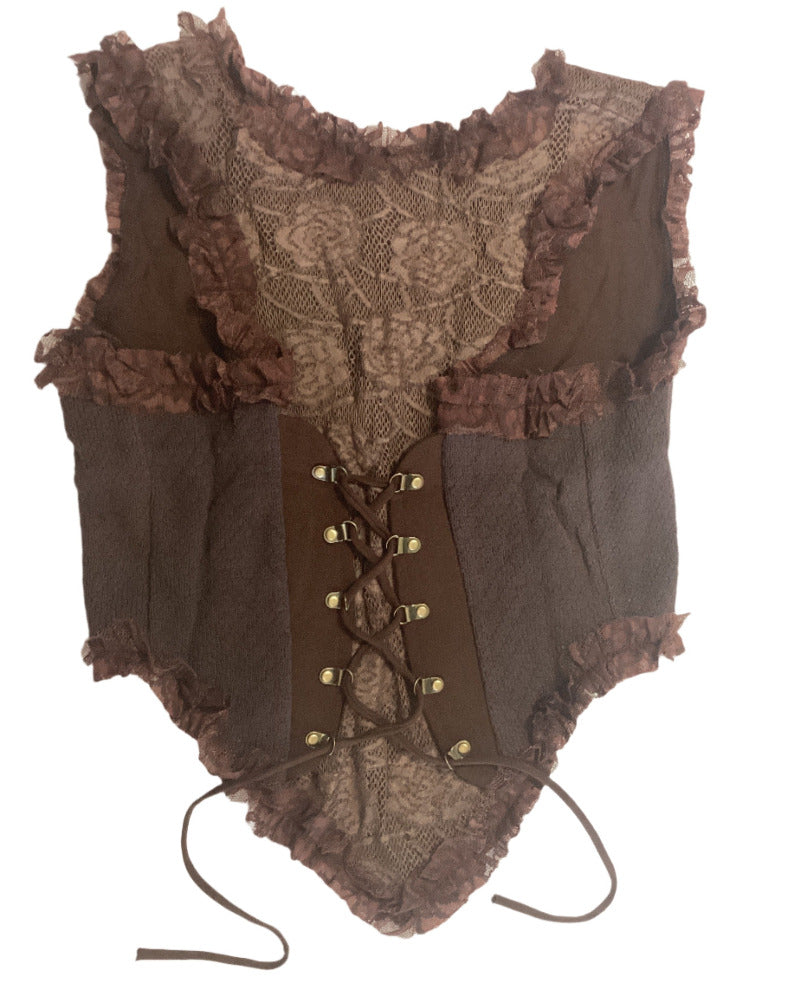 Ladies Festival Doof BoHo Cotton and Lace Pixie Skirts and Tops.-Hand Picked Imports