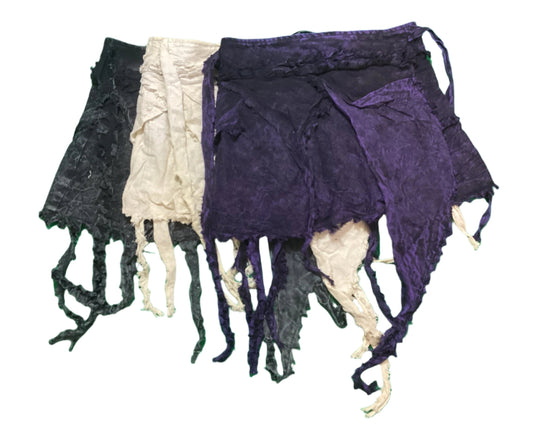 Ladies Stone Washed Wrap-around BoHo Pixie skirt Size S/M-Hand Picked Imports