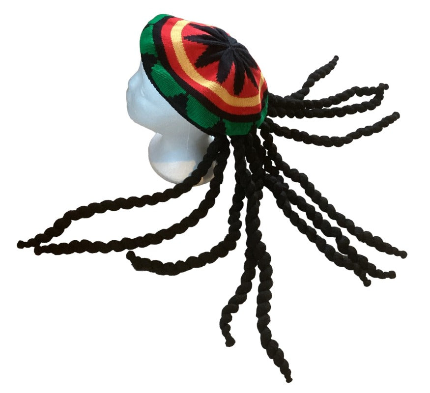 Bob Marley Raster Festival Party BoHo Unisex Hippie Hat-Hand Picked Imports