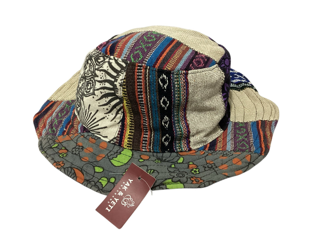 Patchwork Cotton Unisex Hippie Hat Handmade in Nepal-Hand Picked Imports