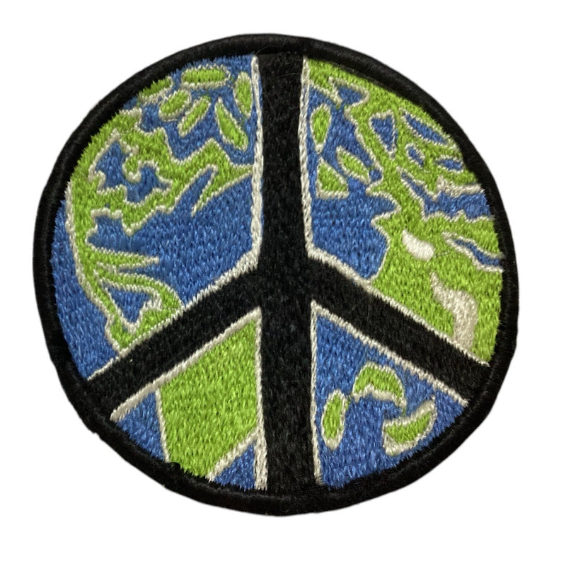 Sew on World Peace Patches Made in Nepal-Hand Picked Imports