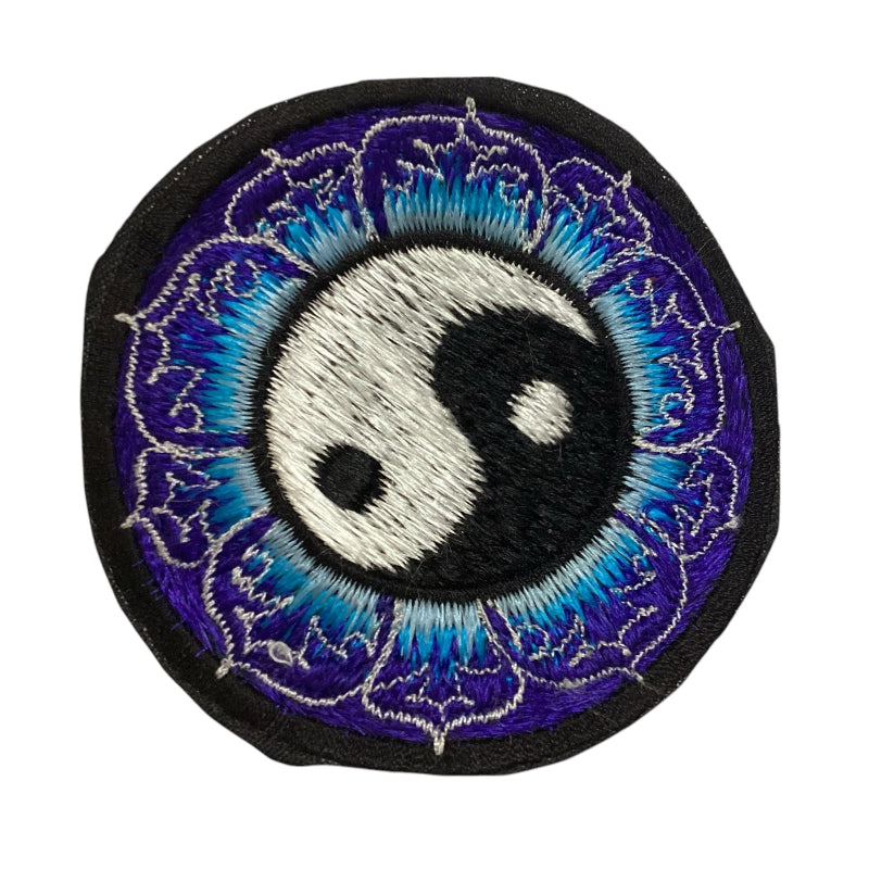 Yin & Yang Sew on Hippie BoHo Festival Patches Made in Nepal-Hand Picked Imports