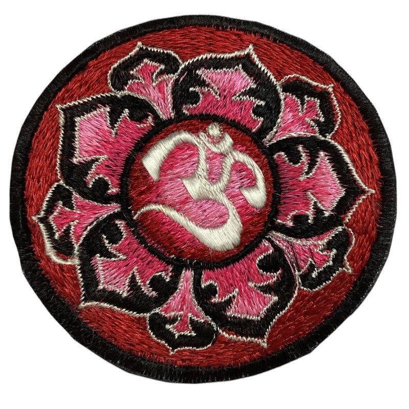 Sew on OM Hippie BoHo Festival Patches Made in Nepal-Hand Picked Imports