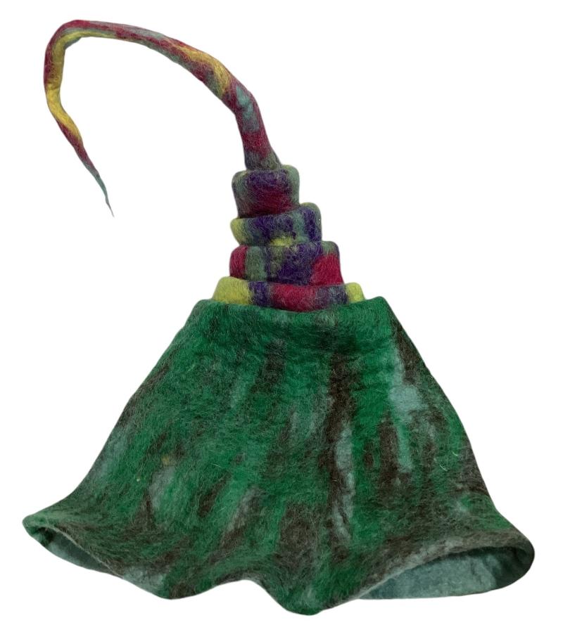 Adult Pixie Felt Party Hat Handmade in Nepal-Hand Picked Imports