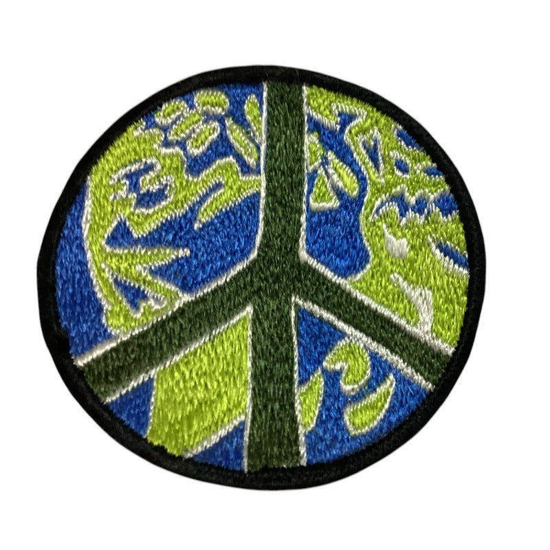 Sew on World Peace Patches Made in Nepal-Hand Picked Imports