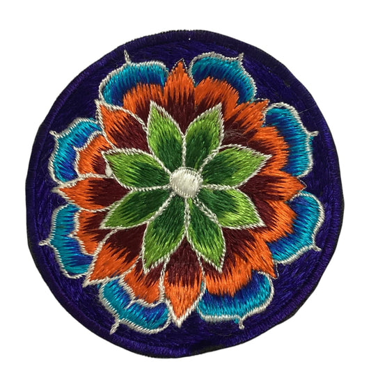 Sew on Mandala Hippie BoHo Festival Patches Made in Nepal-Hand Picked Imports