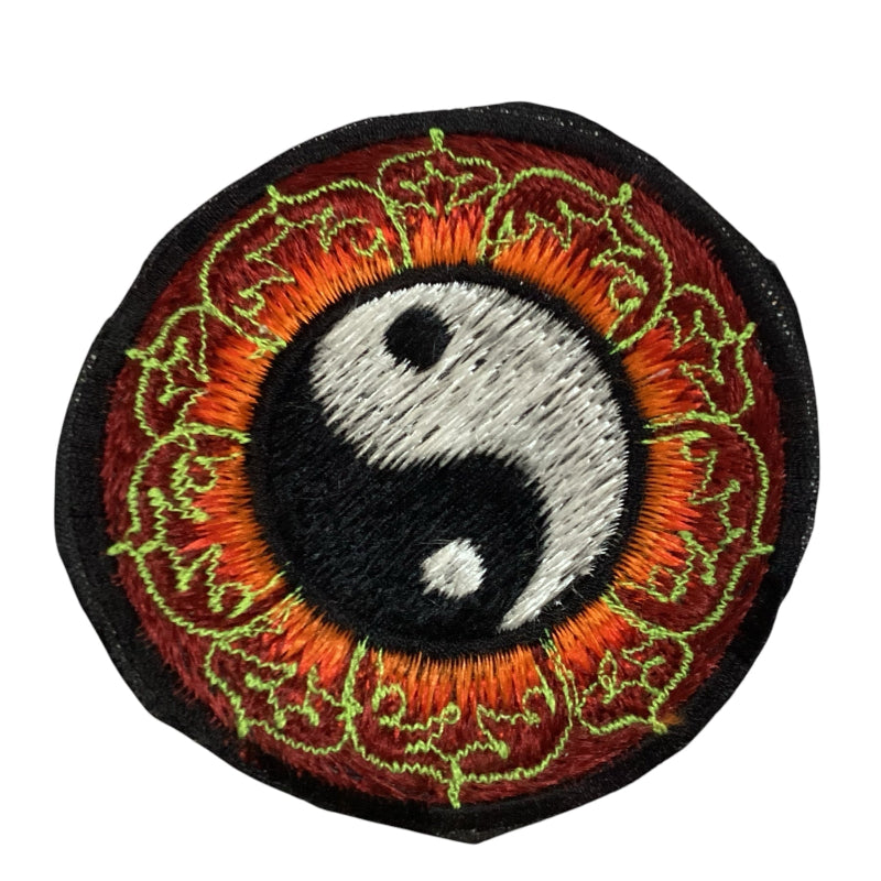 Yin & Yang Sew on Hippie BoHo Festival Patches Made in Nepal-Hand Picked Imports