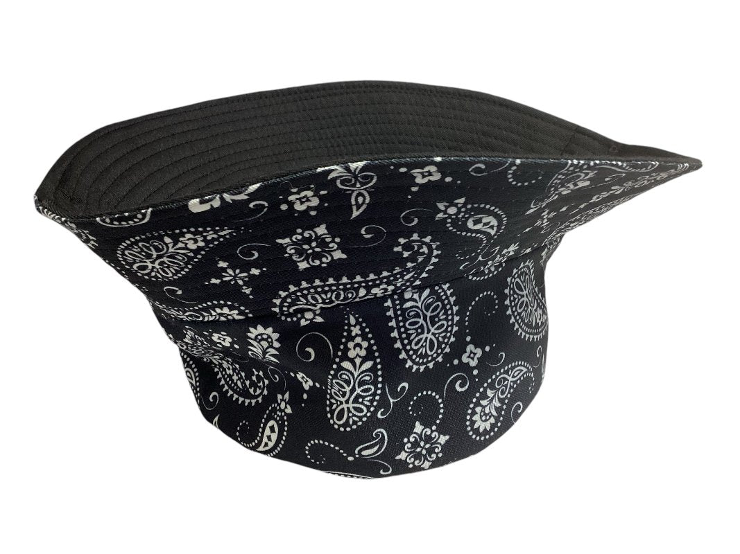 Funky Unisex Reversible Paisley Printed Festival Party Sun Bucket Hat-Hand Picked Imports