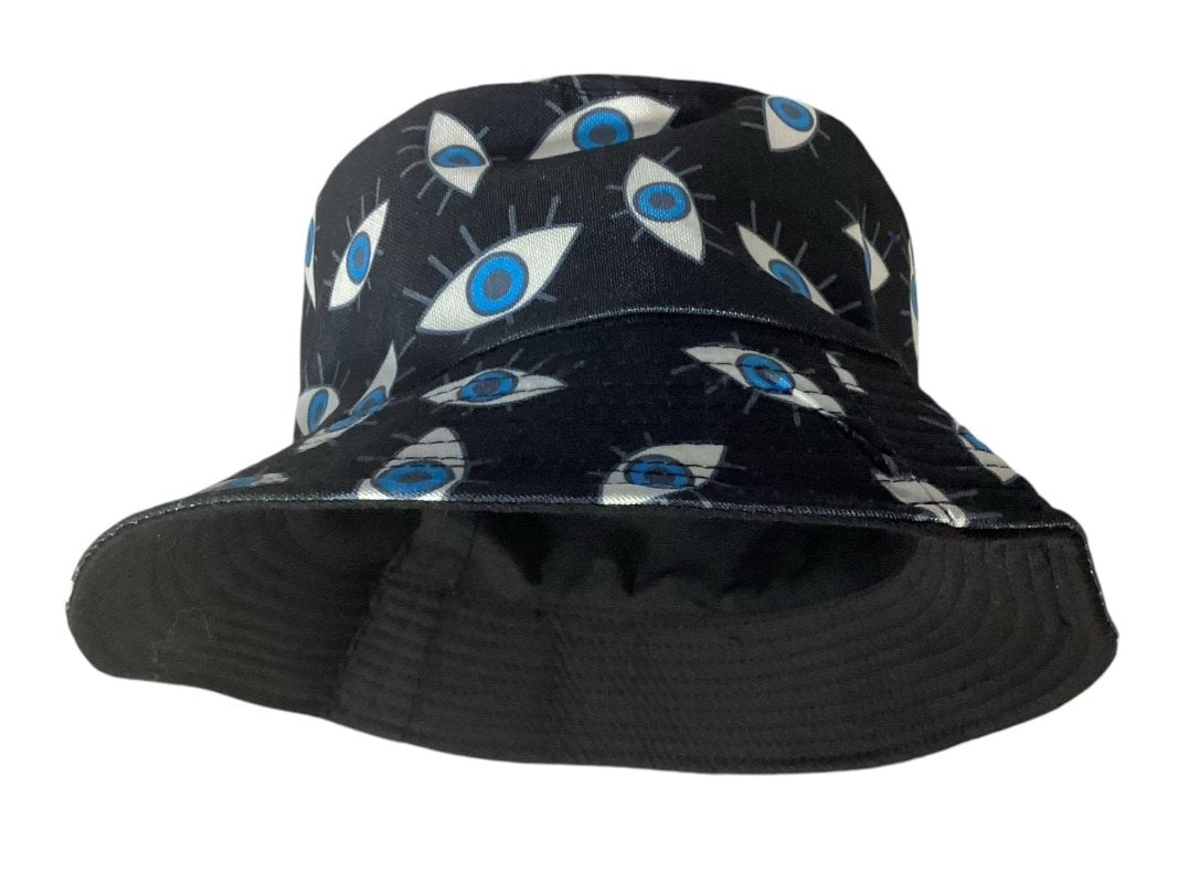 Reversible Cotton Printed Eye of Protection Bucket Hats-Hand Picked Imports